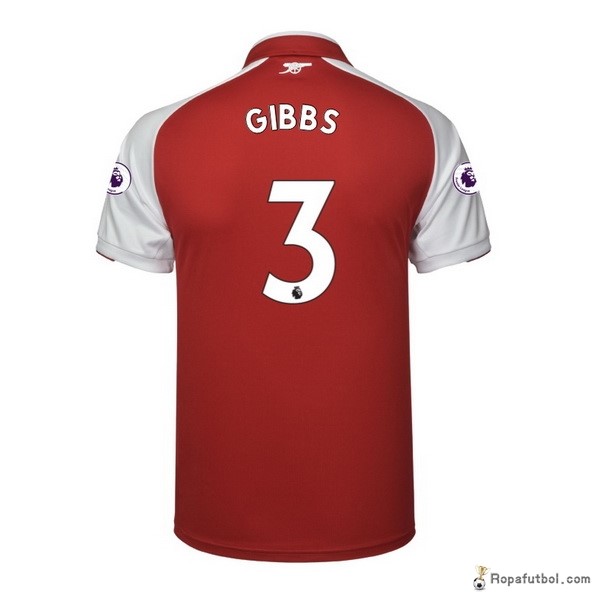 Camiseta Arsenal Replica Primera Ropa Gibbs 2017/18